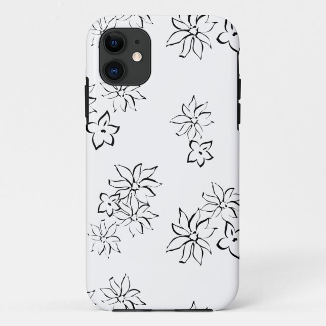 dekorativ, grau Case-Mate iPhone hülle (Rückseite)