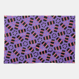 Dekorativ Lila Geschirrtuch