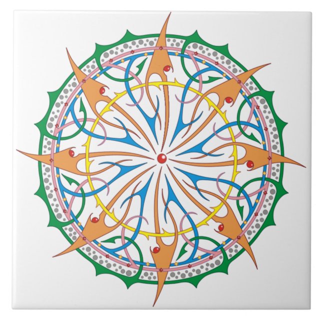 Dekorative Akzent Tile (W) Fliese (Vorderseite)