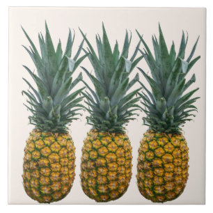 Dekorative Ananas Tropische Keramik Fliese