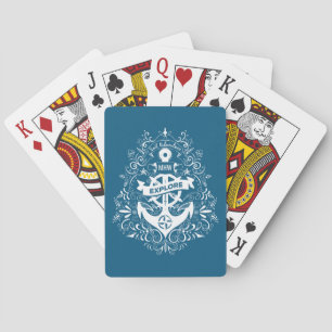Dekorative Ankerkarten für benutzerdefinierte Mono Spielkarten