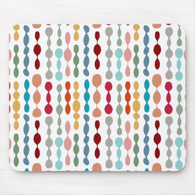 Dekorative Barbells Mousepad (Vorne)