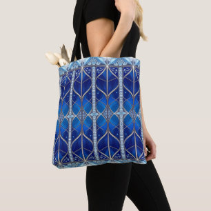 Dekorative blaue Feiertags-Tasche
