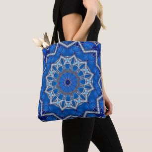 Dekorative blaue Feiertags-Tasche