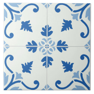 Dekorative Blauer Tile Fliese