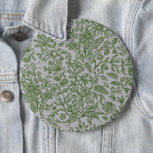 Dekorative Blume 11 Button