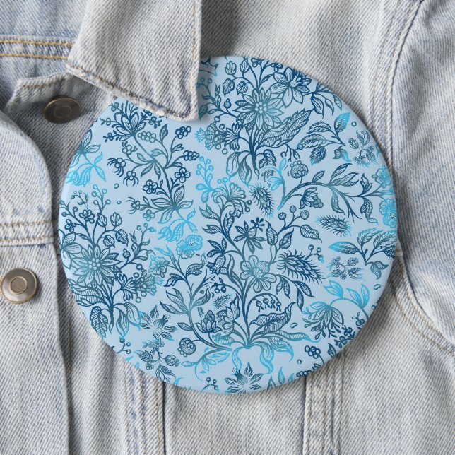 Dekorative Blume 15 Button (Beispiel)