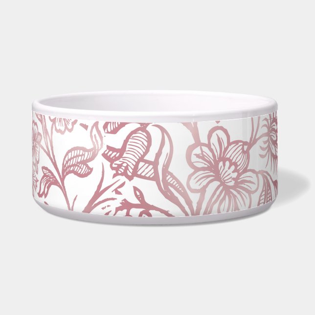 Dekorative Blume 19 Napf (Vorderseite)