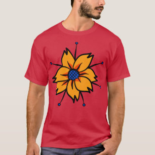 Dekorative Blume 3 T-Shirt