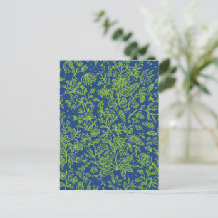 Dekorative Blume 6 Feiertagspostkarte