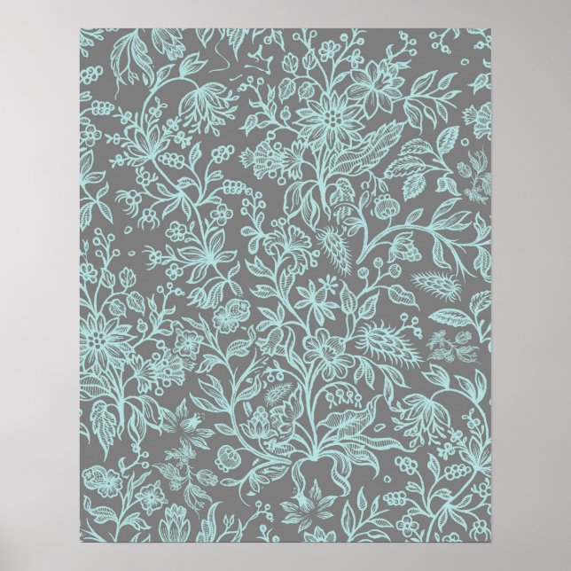 Dekorative Blume 8 Poster (Vorne)