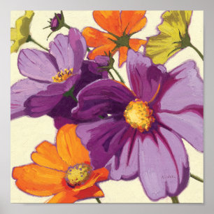 Dekorative Blume Poster