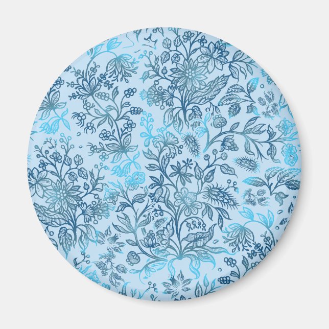 Dekorative Blumen 15 Magnet (Vorne)