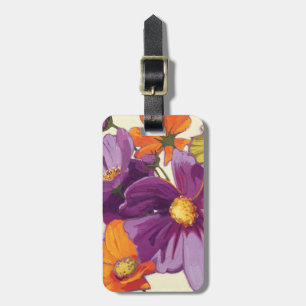 Dekorative Blumen Gepäckanhänger