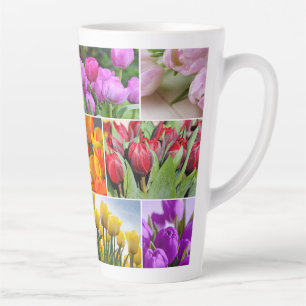 Dekorative Blumen Milchtasse