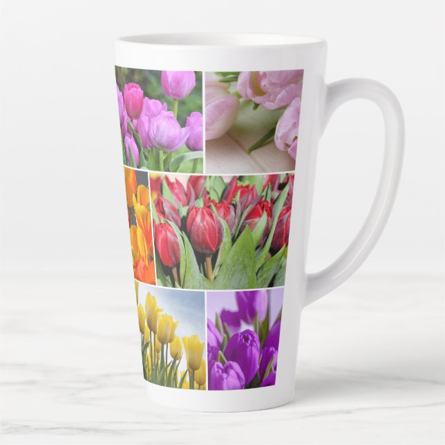 Dekorative Blumen Milchtasse (Rechts)