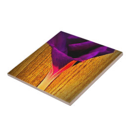 Dekorative Blumenfolie Fliese