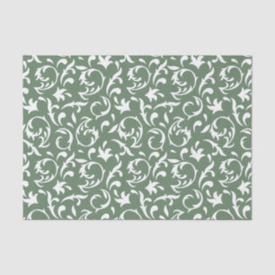 Dekorative Blütenblätter im Weißzwirn Seidenpapier