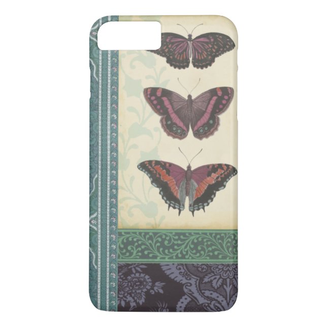 Dekorative Butterfly Brocade von Vision Studio Case-Mate iPhone Hülle (Rückseite)