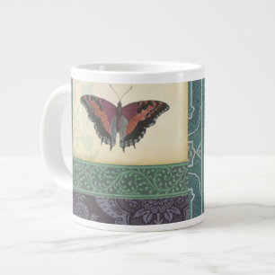 Dekorative Butterfly Brocade von Vision Studio Jumbo-Tasse