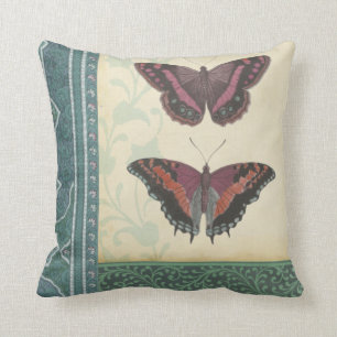 Dekorative Butterfly Brocade von Vision Studio Kissen