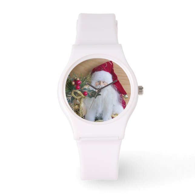 DEKORATIVE CHRISTMAS SANTA ARMBANDUHR (Vorderseite)