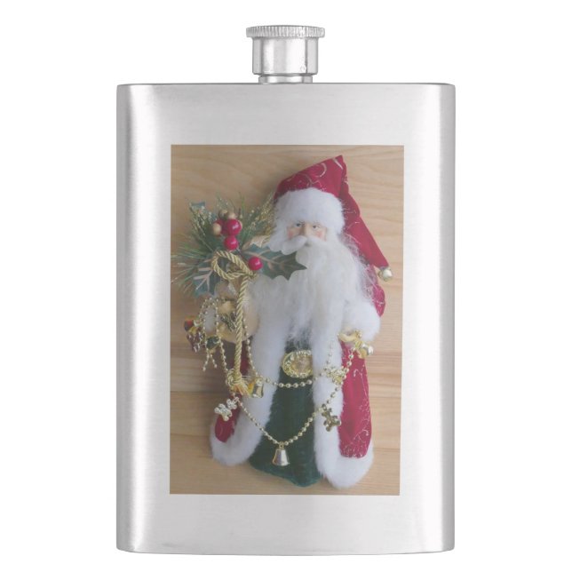 DEKORATIVE CHRISTMAS SANTA FLACHMANN (Vorderseite)