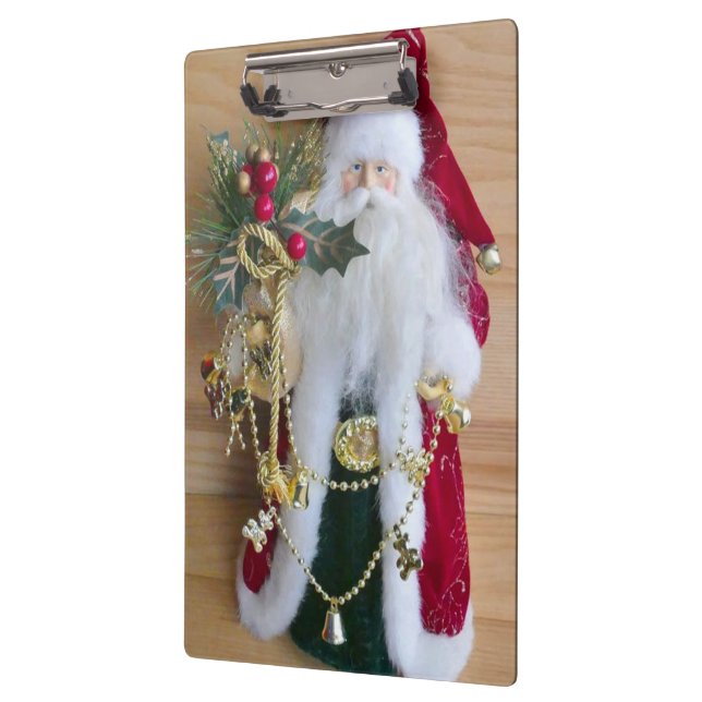 DEKORATIVE CHRISTMAS SANTA KLEMMBRETT (Links)