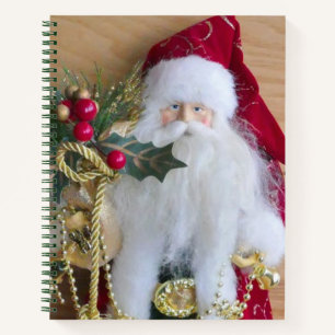 DEKORATIVE CHRISTMAS SANTA NOTIZBUCH