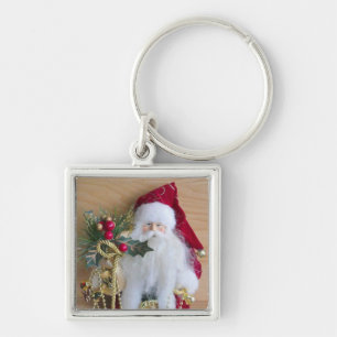 DEKORATIVE CHRISTMAS SANTA SCHLÜSSELANHÄNGER