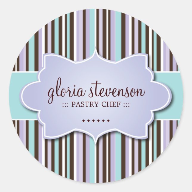 Dekorative Cupcake Jar Stickers (Vorderseite)