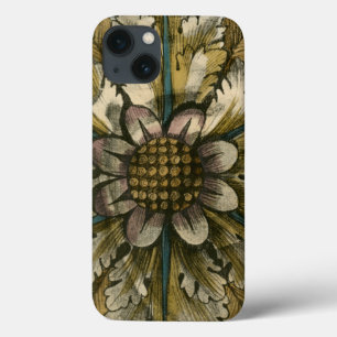 Dekorative Demask Rosette auf grauem Hintergrund Case-Mate iPhone Hülle