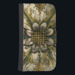 Dekorative Demaskrosette auf grauem Hintergrund Galaxy S4 Geldbeutel Hülle<br><div class="desc">Jennifer Goldberger produzierte diesen dekorativen Damast mit einem schönen Rosette auf grauem Hintergrund. Ein Damast ist ein gewebtes Muster, das aus Seide, Wolle, Leinen oder anderen Stoffen hergestellt werden kann, die während des byzantinischen Reiches erfunden wurden. Kaufen Sie diesen Druck, um Ihren Freunden Ihre Liebe der antiken Kultur zu zeigen!...</div>
