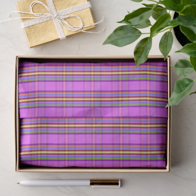 Dekorative Diamant-Karierung DD Seidenpapier (Geschenk)