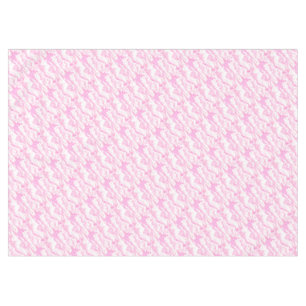Dekorative Elegant Soft Powder Pink Wolken Tischdecke