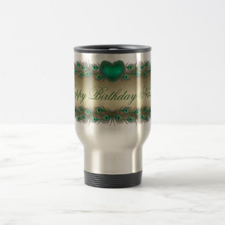 Dekorative elegante Fahnen-Tassen der alles Gute Reisebecher