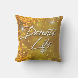 Dekorative Elegante Gold Weihnachten Spenden Leben Kissen