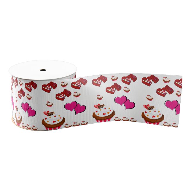 dekorative Farbbandvalente Liebe Ripsband (Spule)