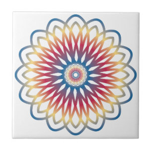 Dekorative Fliesenkunst Mandala-Design Fliese