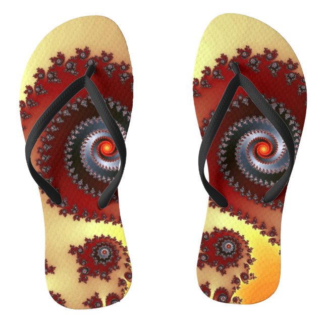 Dekorative Flip Flops (Fußbett)