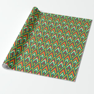 Dekorative Geometrie: Vintag Abstrakt nahtlos. Geschenkpapier