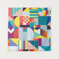 Dekorative Geometrie: Vintages Abstraktes Muster.