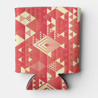 Dekorative geometrische, abstrakte Vintage Element Dosenkühler