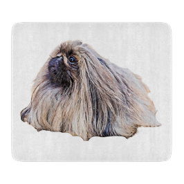 Dekorative Glasschneidplatte 6"x7" Schneidebrett