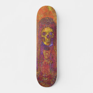 Dekorative Gothic Skeleton Skate Board Skateboard