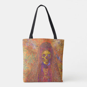 Dekorative Gothic Skeleton Tote Bag