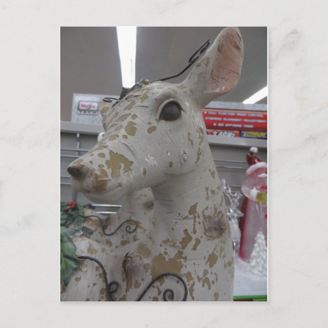 Dekorative Hirsche Postkarte (Vorderseite)