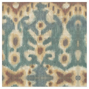 Dekorative Ikat Fabric Design von Chariklia Zarria Stoff