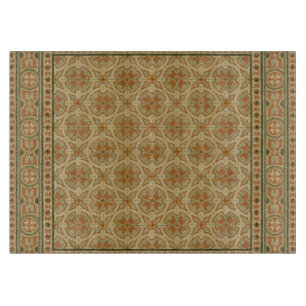 Dekorative italienische Mosaik-Fliesen durch Schneidebrett