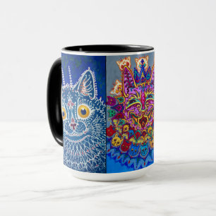 Dekorative Katzen von Louis Wain Tasse